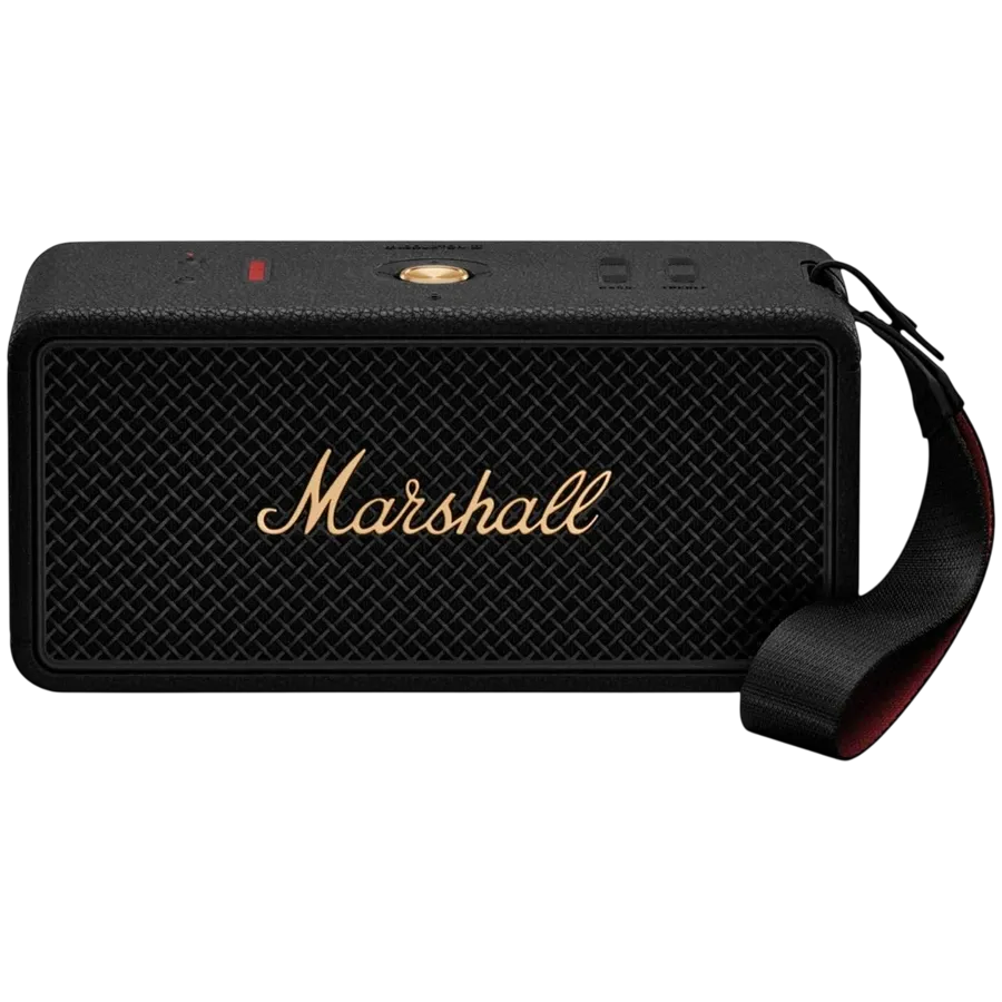 MARSHALL Портативная колонка Middleton II, Black and Brass – photo 1