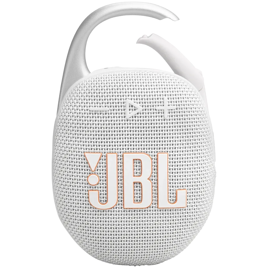JBL Тасымалды үндеткіш Clip 5, Ақ – photo 1