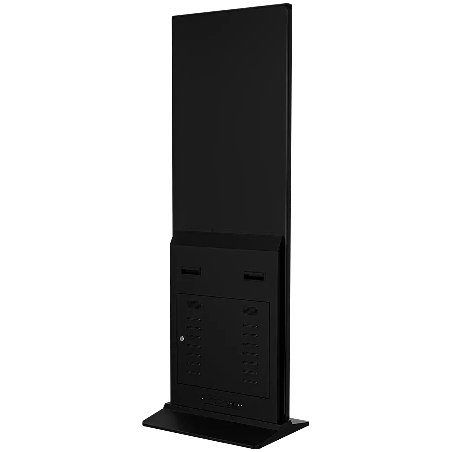 65" Indoor Digital Signage 4K Vertical Totem Prestigio Solutions