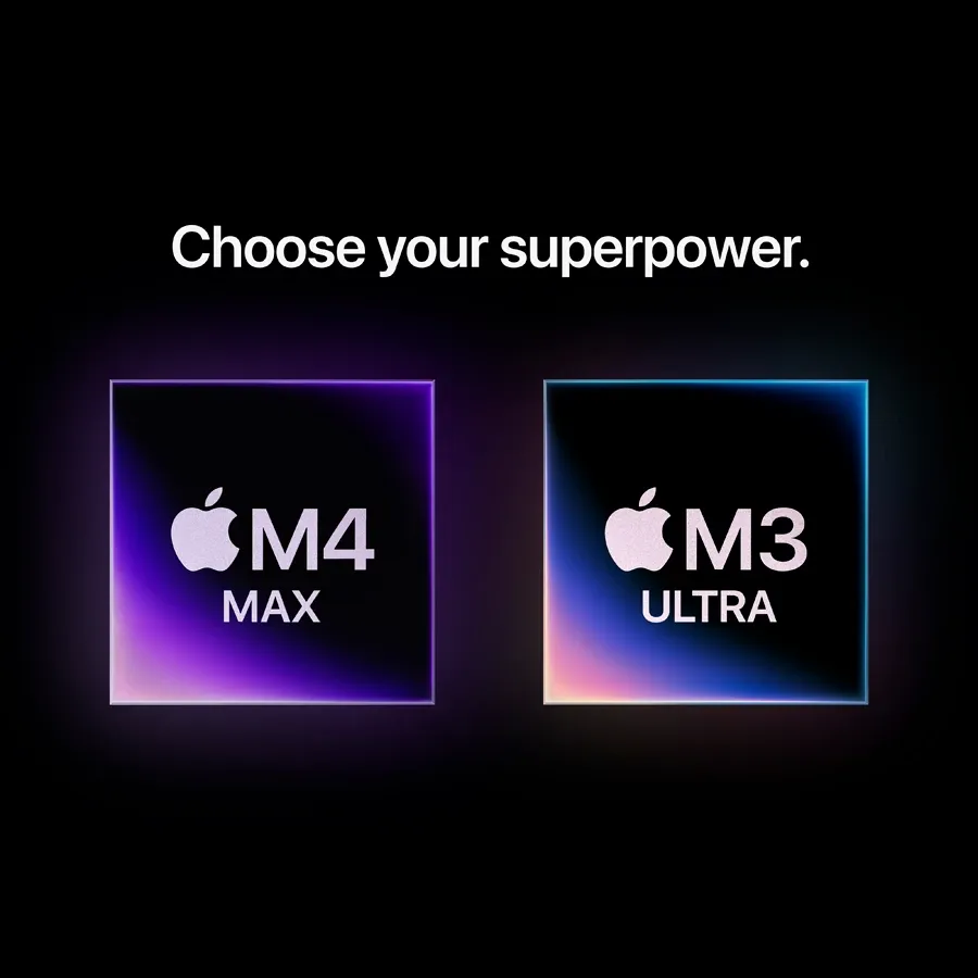Mac Studio: Apple M4 Max chip with 14‑core CPU, 32‑core GPU, 36GB