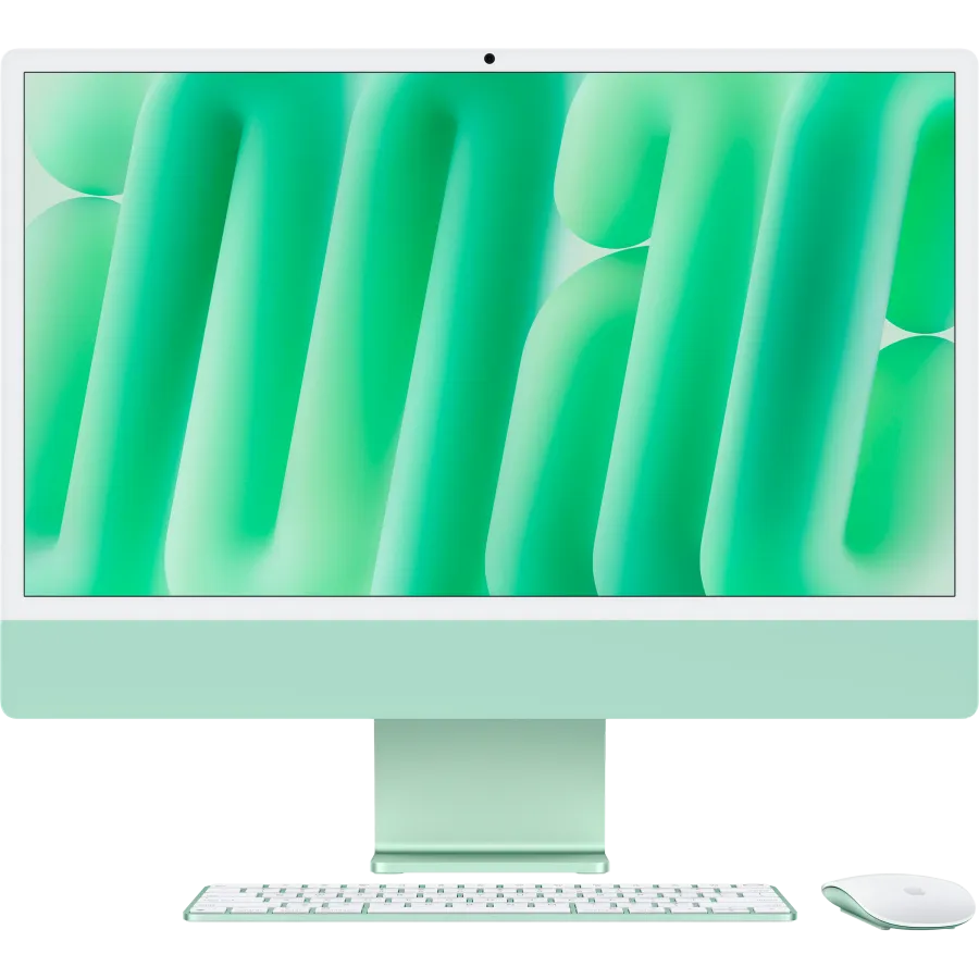 iMac 24" M4, 10C CPU 10C GPU, 16ГБ 512ГБ Твердотільний накопичувач, Зелений – photo 1