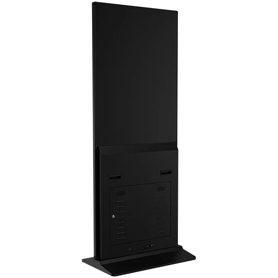 55" Indoor Digital Signage 4K Vertical Totem Prestigio Solutions