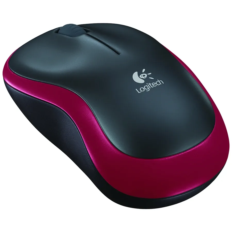 LOGITECH  M185 Мышь, Красный – photo