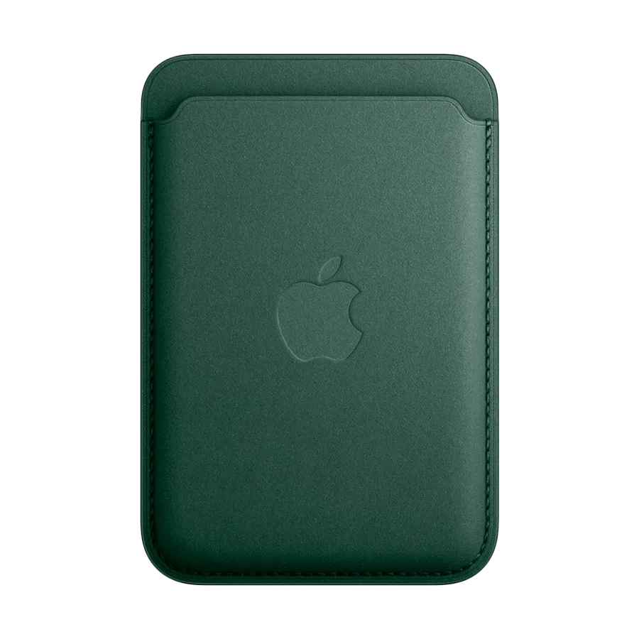 Кошелёк Apple FineWoven с MagSafe для iPhone, Evergreen – photo 1