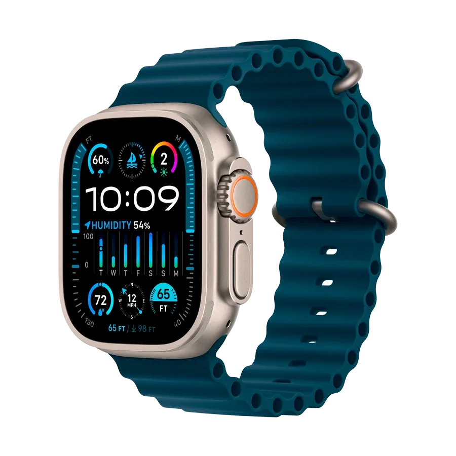 Apple Watch Ultra Series 2 GPS + Cellular,  Blue Ocean Band, 49mm, Natural – photo 1