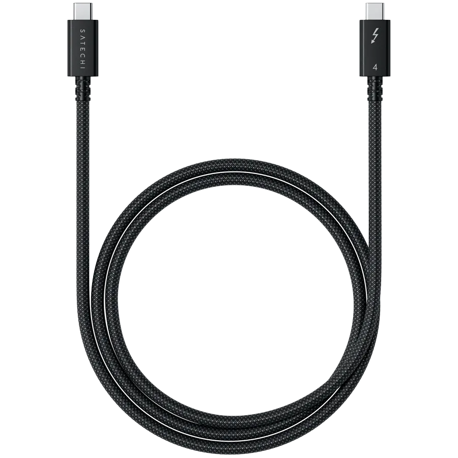 SATECHI Кабель Thunderbolt 4 Pro , Чёрный, 1м – photo 1