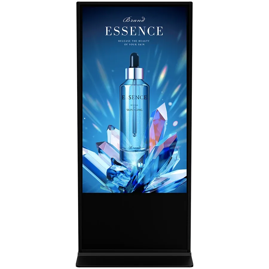 65" Indoor Digital Signage 4K Vertical Totem Prestigio Solutions