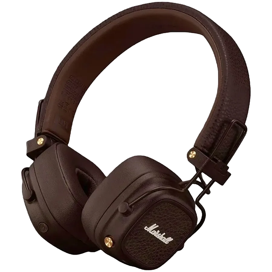 MARSHALL Major V Wireless Headphones, Brown – photo