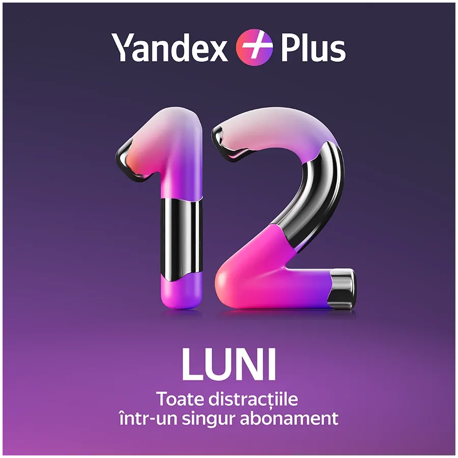 Abonament Yandex Plus pentru 12 luni – photo 1