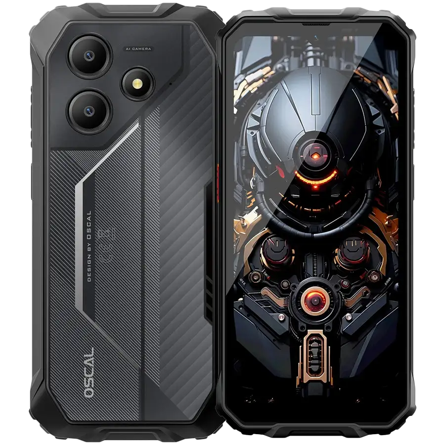 OSCAL Marine 2 rugged smartphone in black