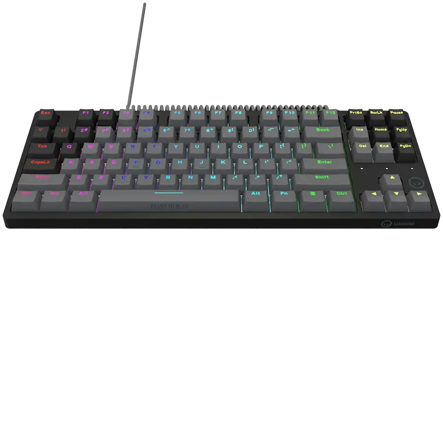 LORGAR Azar 514TKL, Wired RGB mechanical gaming keyboard, black