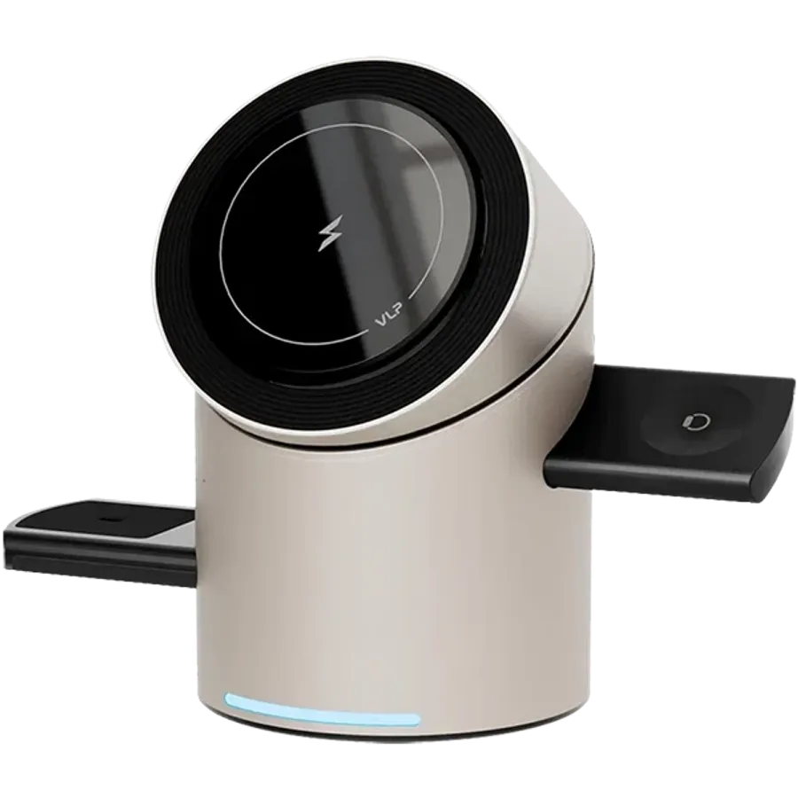 VLP Wireless Charger to USB Type C, 25, Natural Titanium – photo 1