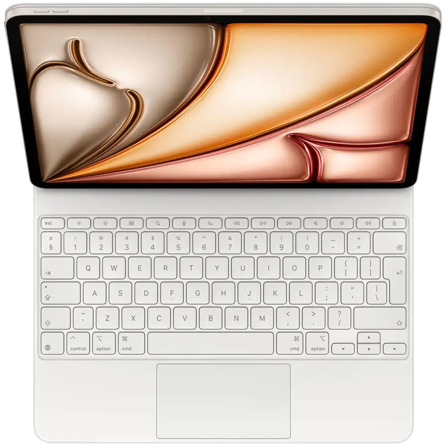 Magic Keyboard for iPad Air 13-inch (M4) - Ukrainian - White