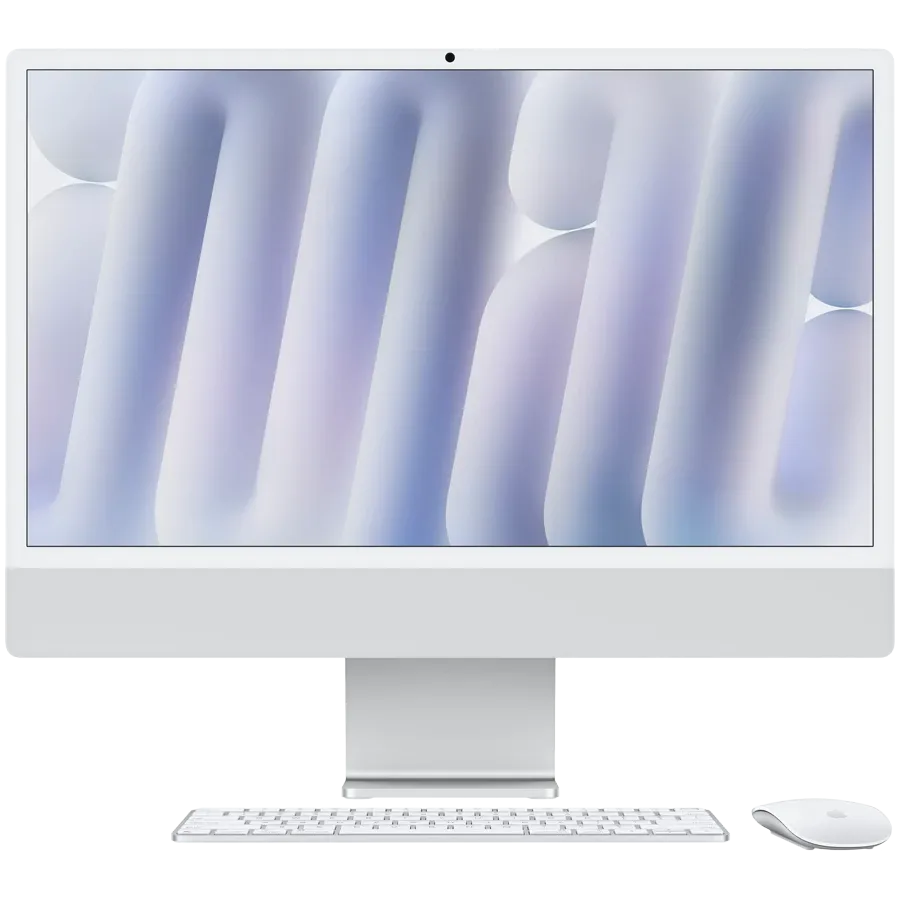 24-inch iMac with Retina 4.5K display: Apple M4 chip with 10‑core