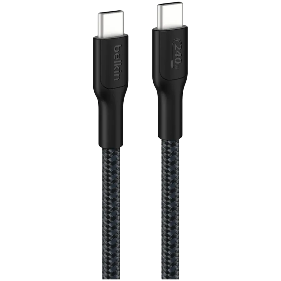 Кабель BELKIN USB-C, 3м, Чёрный – photo