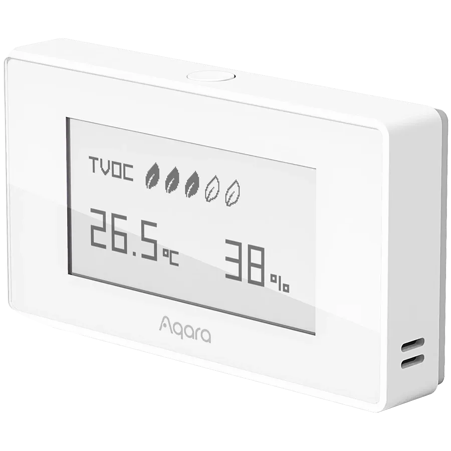 AQARA Temperature SensorHumidity SensorAir Quality Monitor AAQS-S01, White – photo 1