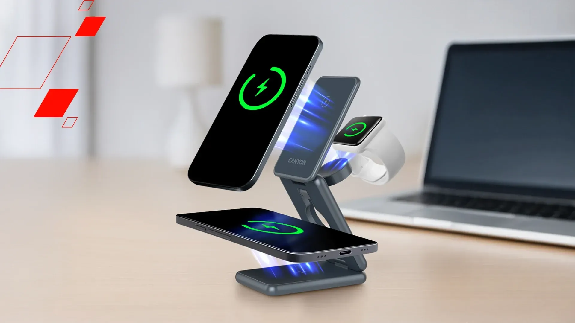 Fast wireless charging up to 15W
