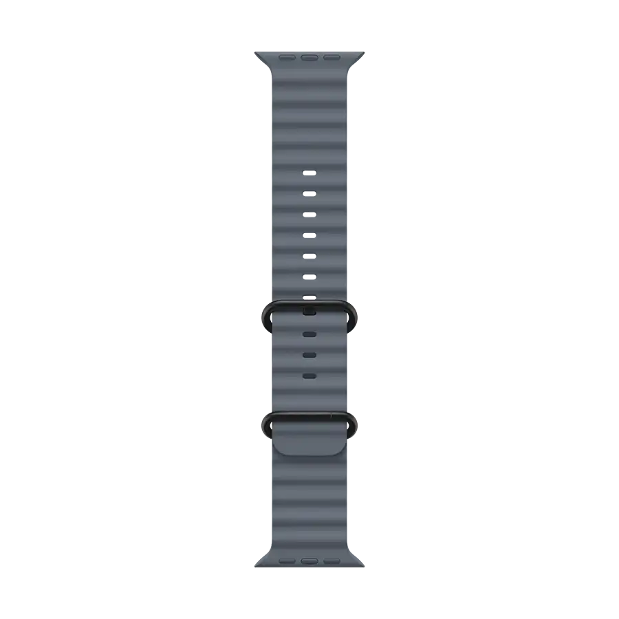 Apple 49mm Ocean Band Ремінець Ocean Band Anchor Blue за Apple Watch 44 mmApple Watch 45 mmApple Watch 46 mmApple Watch 49 mm 44/45/46/49 mm