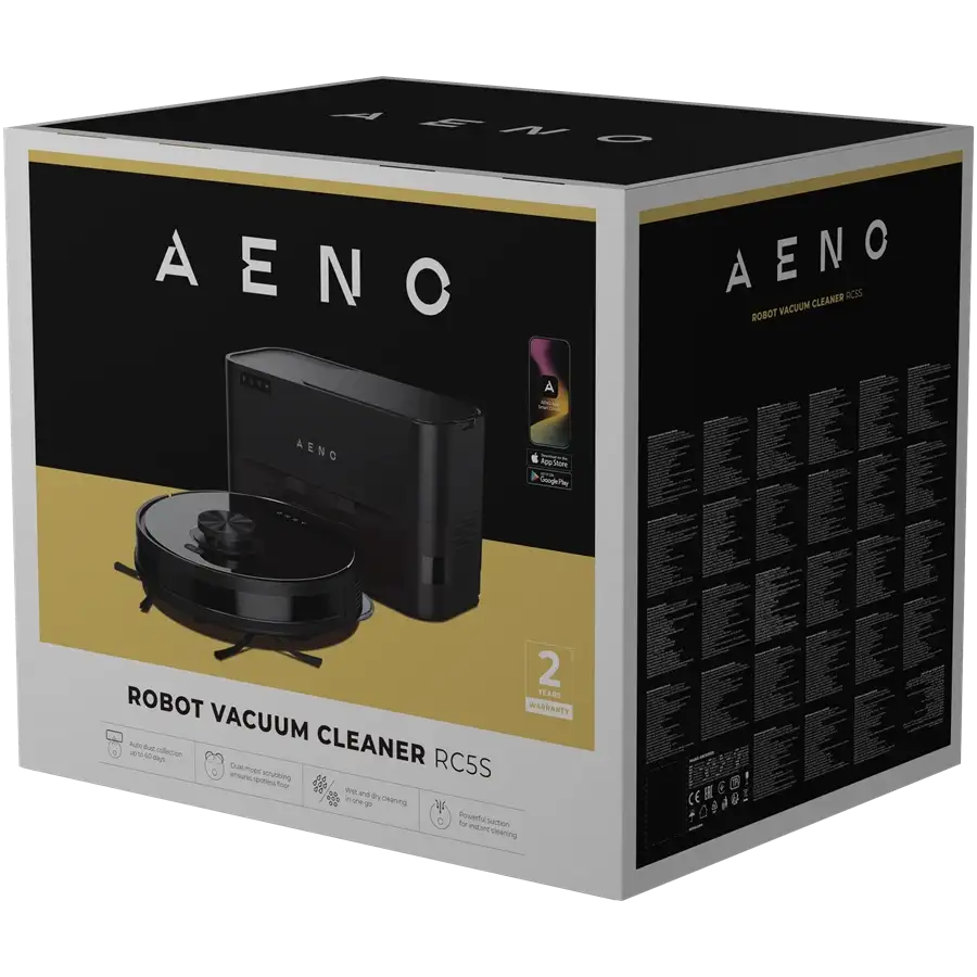 Робот-пилосос миючий AENO RC5S (ARC0005S)