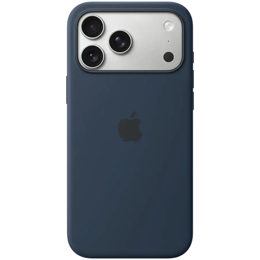 Apple Чохол силіконовий з MagSafe Темна ніч для iPhone 17 Pro Max