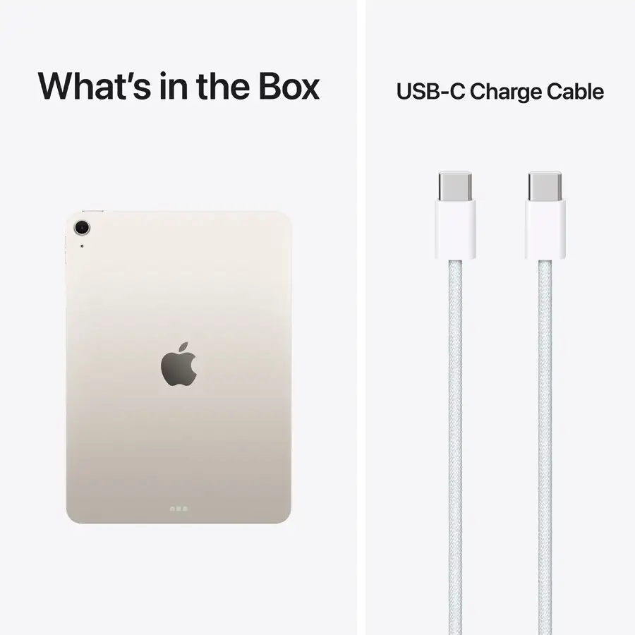 iPad Air 11 M4, 1 ТБ Wi-Fi 2026, Starlight