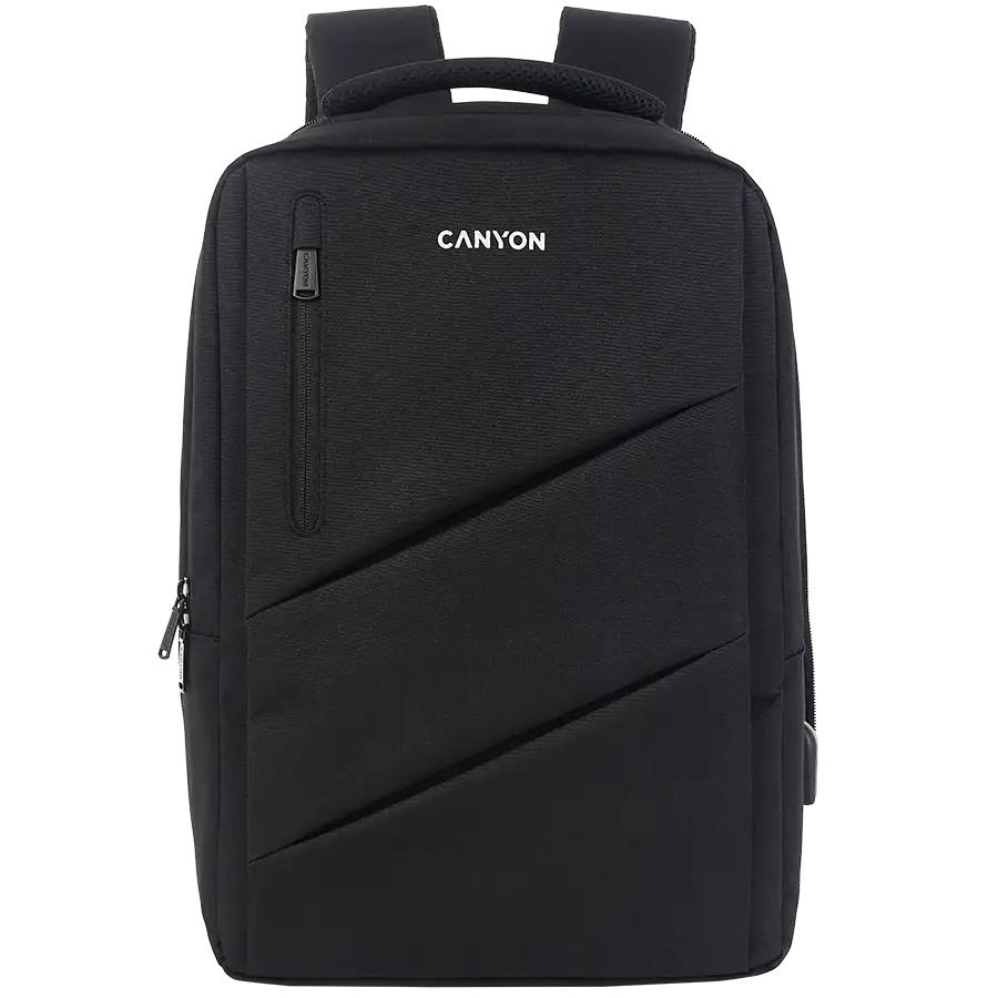 CANYON Рюкзак Laptop backpack для 15.6 inch Чорний для MacBook Pro 14/MacBook Pro 15/Ноутбук до 15.6-inch
