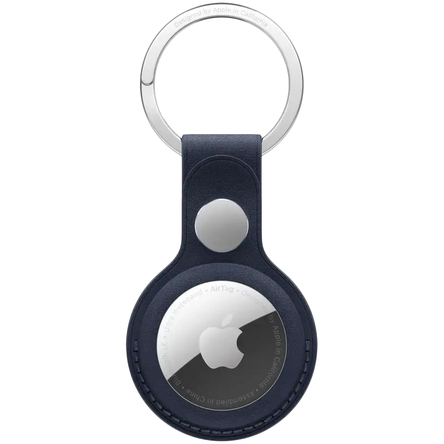 APPLE |АнглійськаFineWoven Key RingАнглійська|, Тёмно-Синий