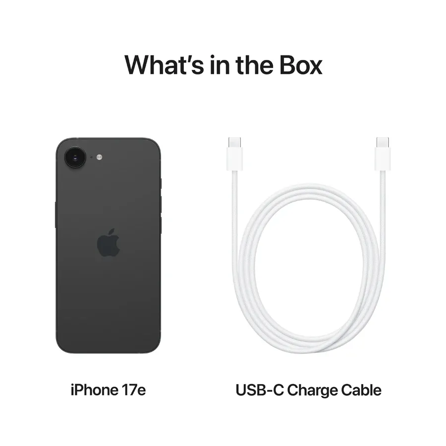 iPhone 17e, 256 ГБ, Чёрный купить по цене 34999 ₴ у официального