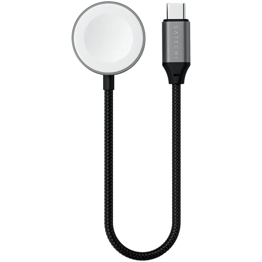 SATECHI Wireless Charger to USB Type C, 5 W, Space Gray