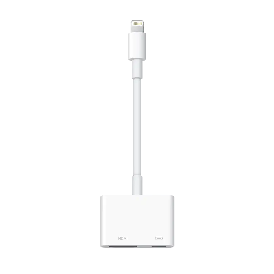 Apple Lightning Digital AV Adapter, Білий