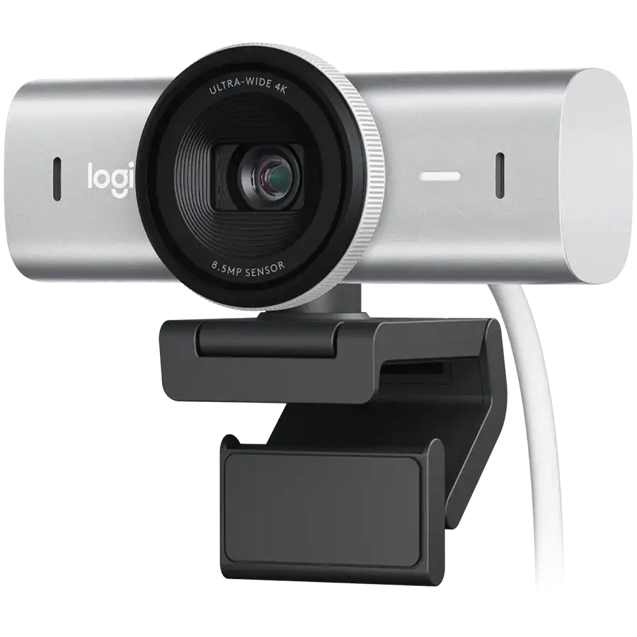Веб-камера LOGITECH MX Brio 4K, Pale Grey (L960-001554)