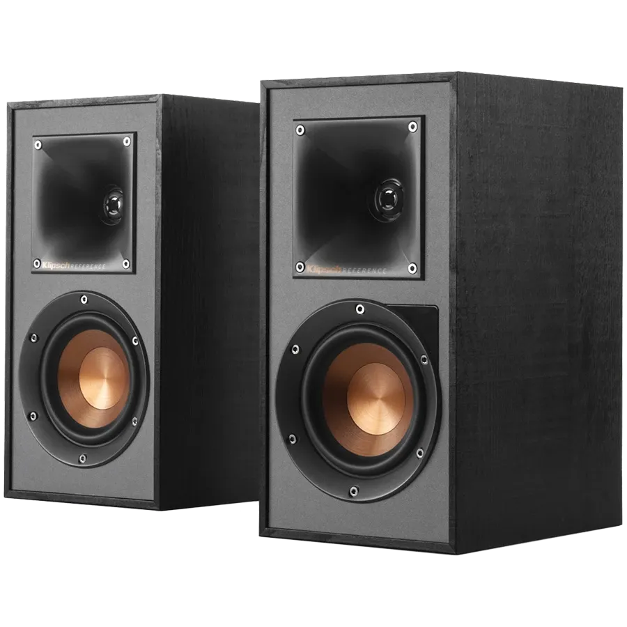 Klipsch Reference R-41PM თაროზე დასადგამი დინამიკები, შავი, წყვილი