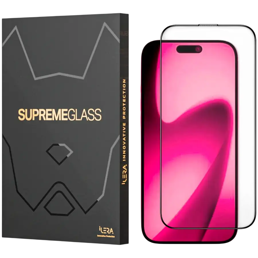Захисне скло iLera DeLuxe Original Glass для iPhone 17 (ILFCDL17)