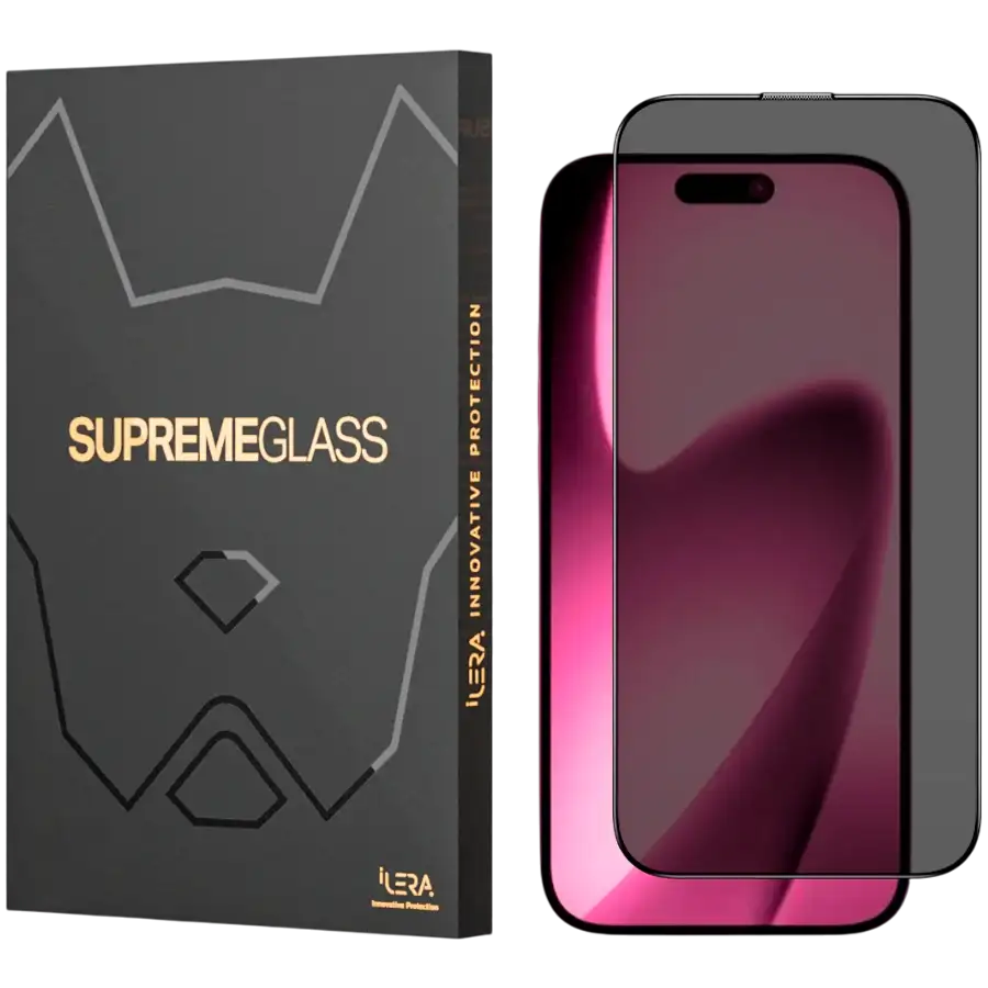 Захисне скло iLera DeLuxe Incognito Glass для iPhone 17 Pro (ILINDL17PR)