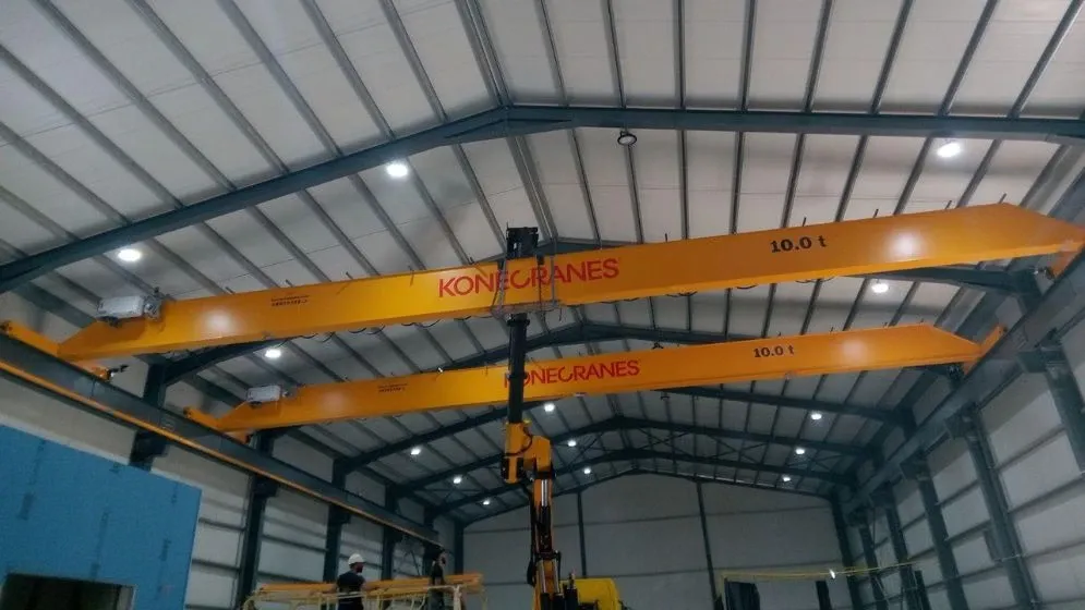 Big crane installation at Aradippou Factory