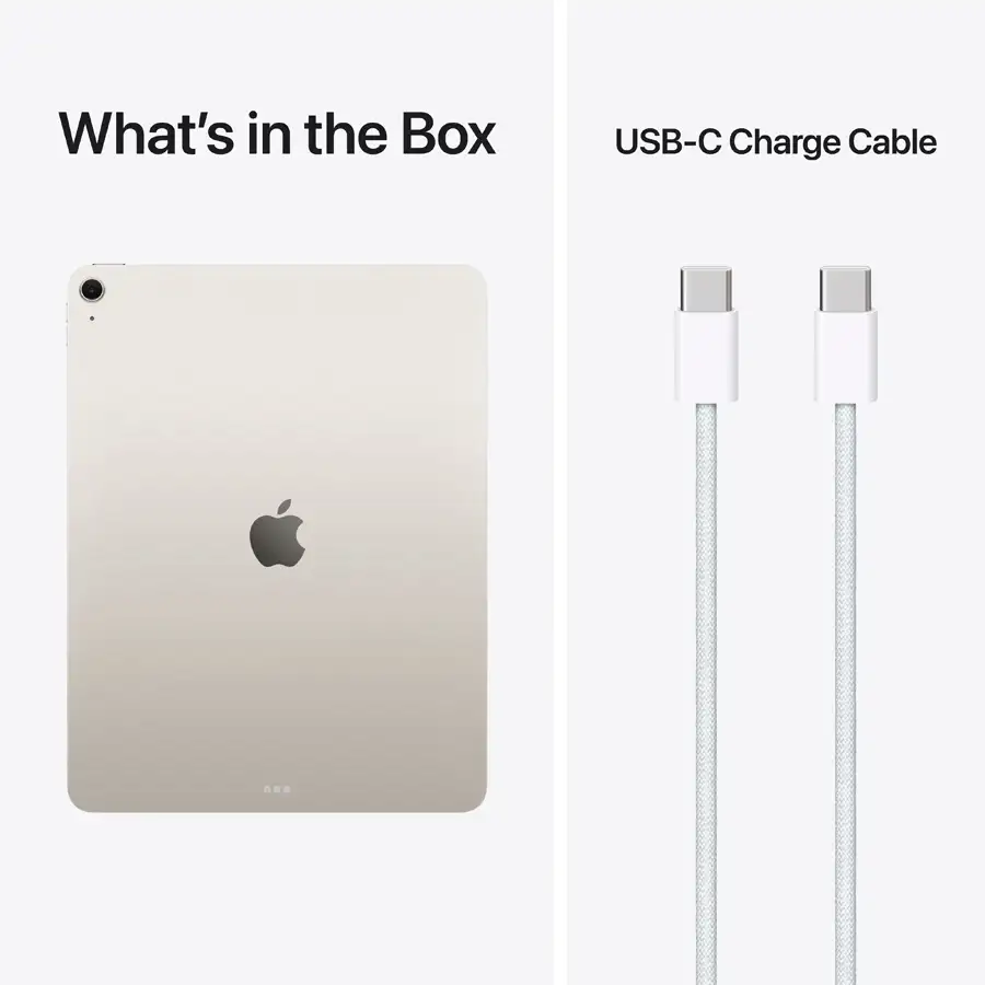 iPad Air 13 M4, 1 ТБ Wi-Fi 2026, Starlight