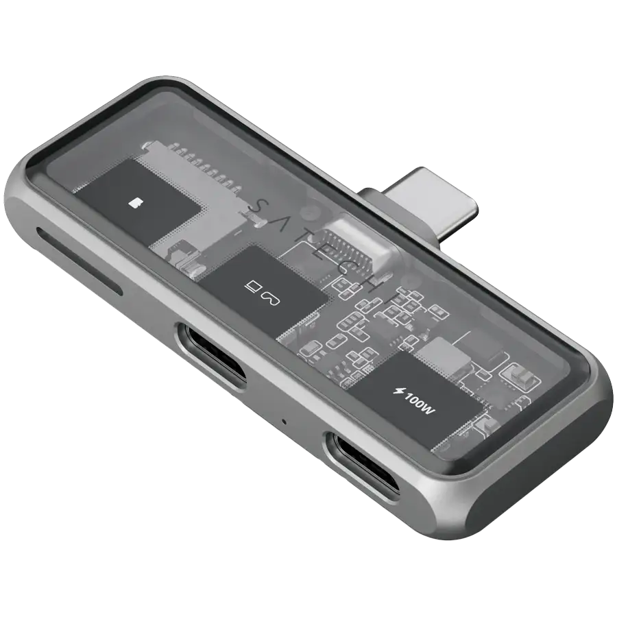 Хаб Satechi Mobile XR with microSD Reader Space Grey (ST-HXRSDM)