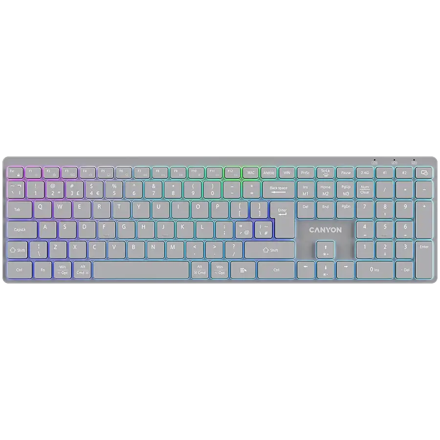 CANYON HKB-W11 Клавіатура, Великобританія/US English