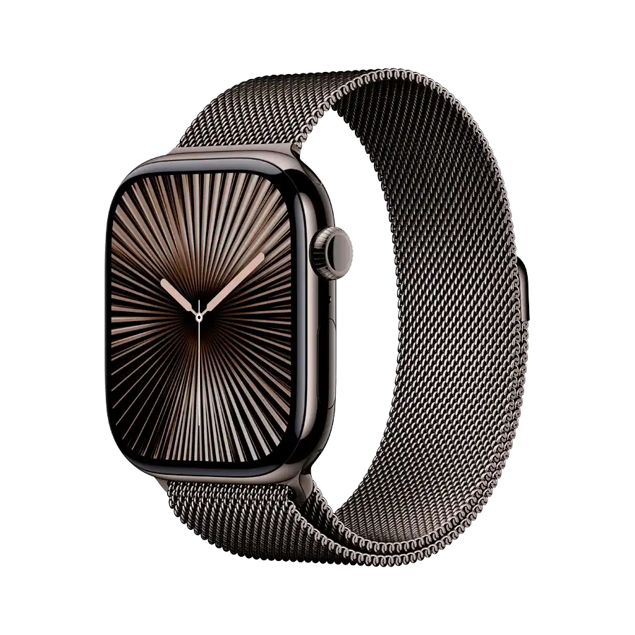 Apple Watch Series 10 GPS + Cellular  Slate Milanese Loop, M/L, 46mm, Slate