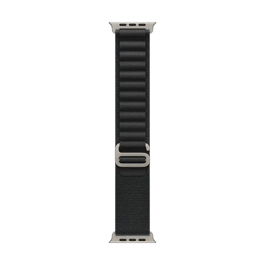 Apple 49mm Loop - Large Ремінець Alpine Loop Чорний за Apple Watch 44 mmApple Watch 45 mmApple Watch 46 mmApple Watch 49 mm 44/45/46/49 mm