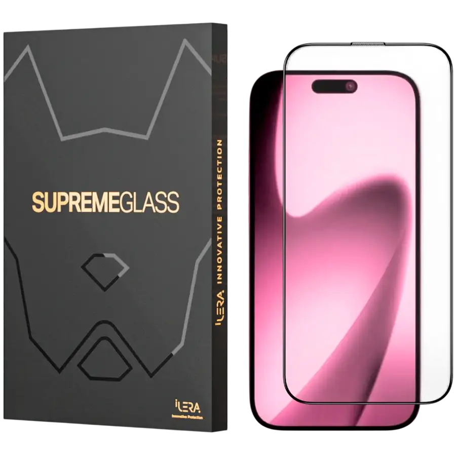 Захисне скло iLera DeLuxe Original Glass для iPhone 17 Pro (ILFCDL17PR)