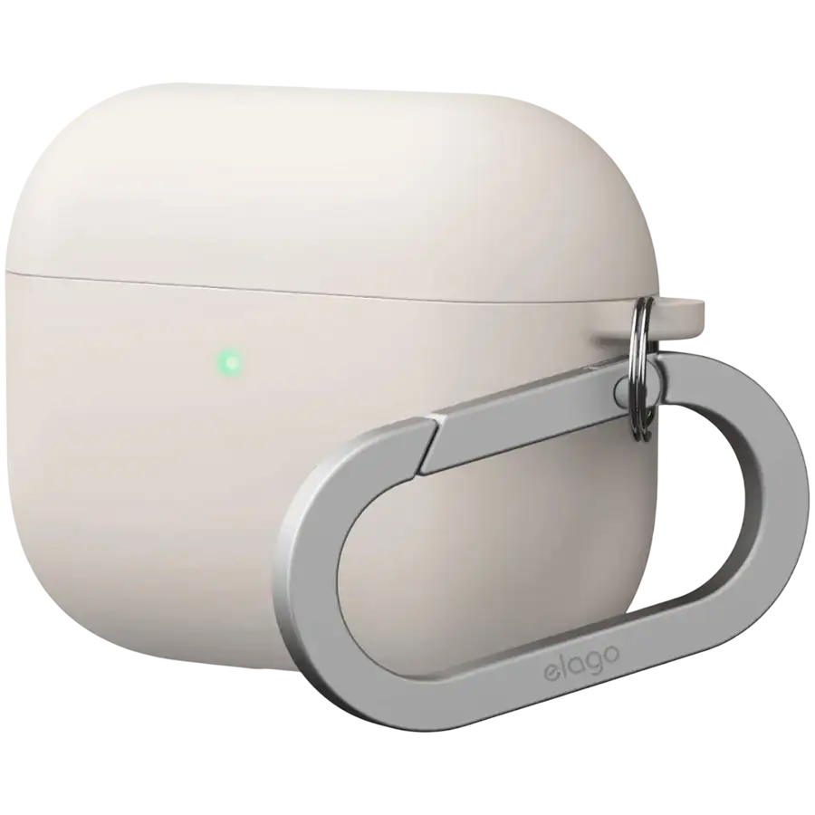 ELAGO Чохол Liquid Hybrid Hang  Бежевий для AirPods Pro (Gen3)