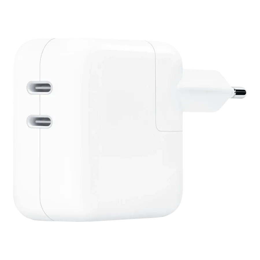 APPLE Адаптер живлення 2*USB-C, 35 Ват