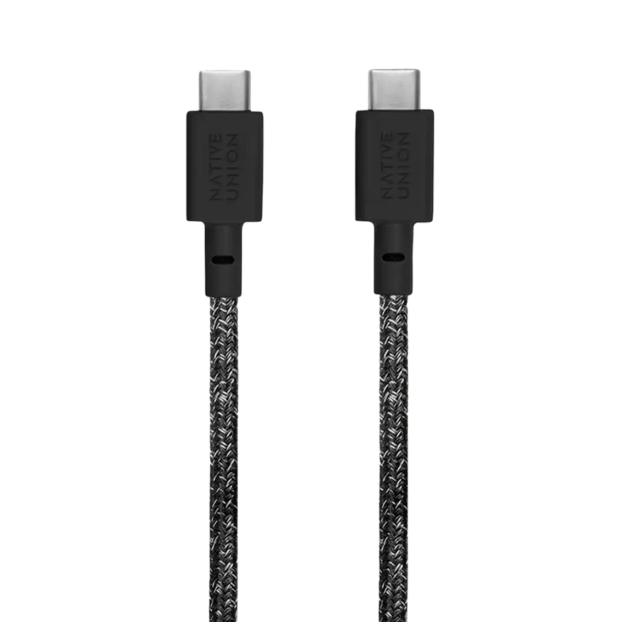 Кабель NATIVE Union Belt Cable USB-C to USB-C Space Gray 1.2 m