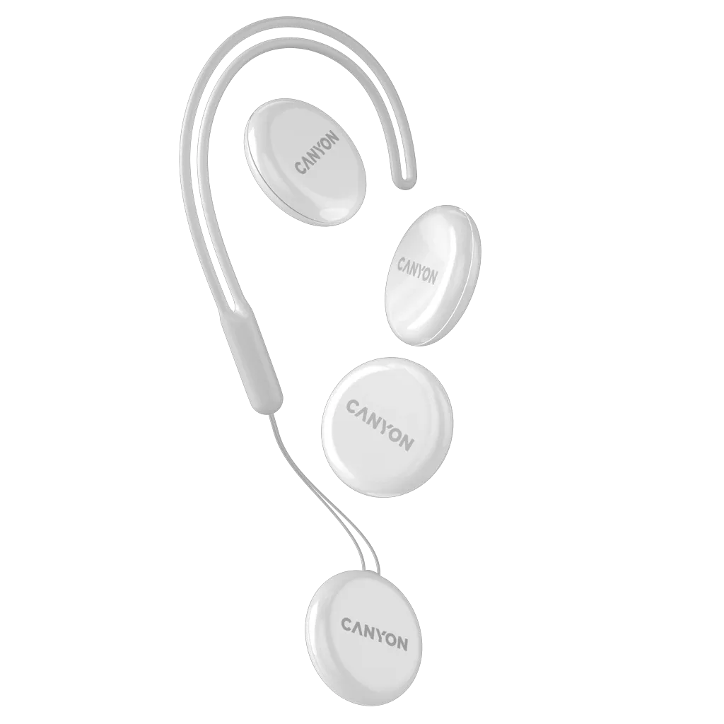 CANYON Smart Tracker ONTAG iOS 4 pcs KIT, White