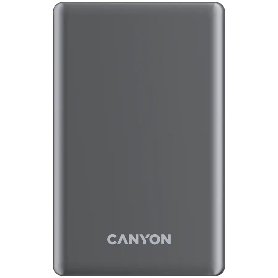 CANYON OnPower 505 Живлення - зарядний пристрій для батареї, Темно-сірий