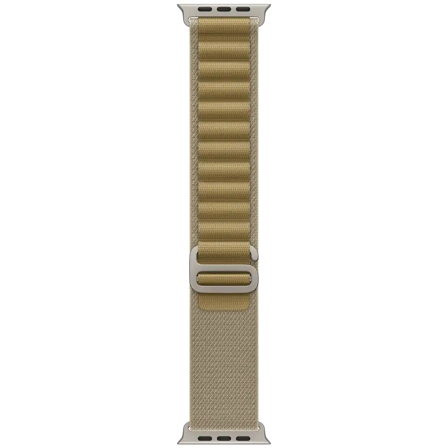 Apple 49mm Alpine Loop - Natural Titanium Finish Ремінець Alpine Loop - Natural Titanium Finish Tan за Apple Watch 44 mmApple Watch 45 mmApple Watch 46 mmApple Watch 49 mm 44/45/46/49 mm