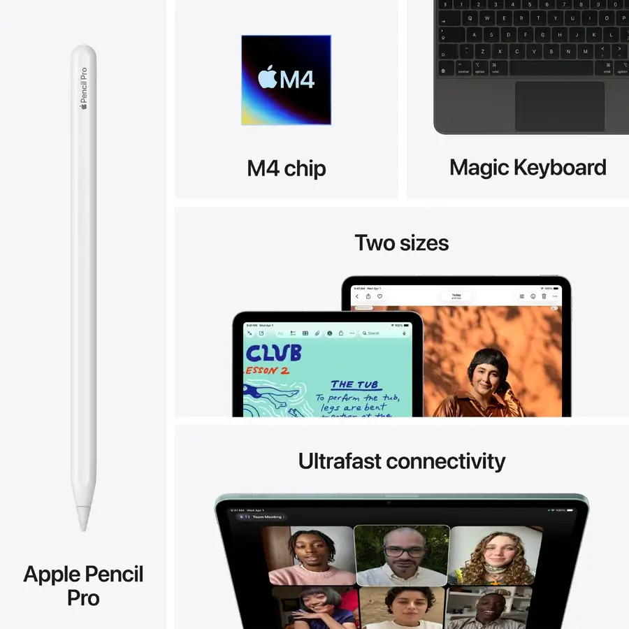 iPad Air 13 M4, 1 ТБ Wi-Fi 2026, Purple