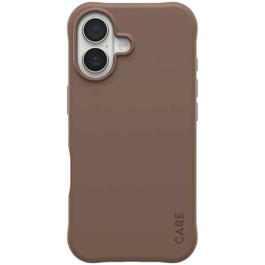 PANZERGLASS Case CARE by PanzerGlass Samba Case Espresso w. MagSafe თან MagSafe Espresso for iPhone 17