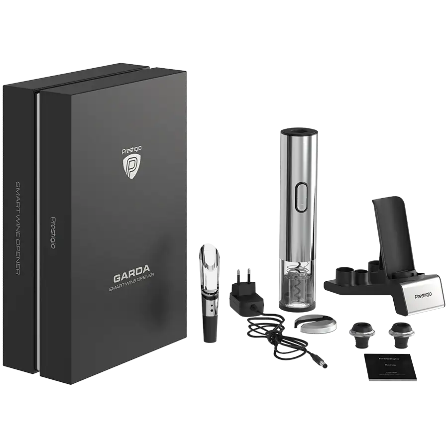 Автоматичний винний штопор PRESTIGIO GARDA